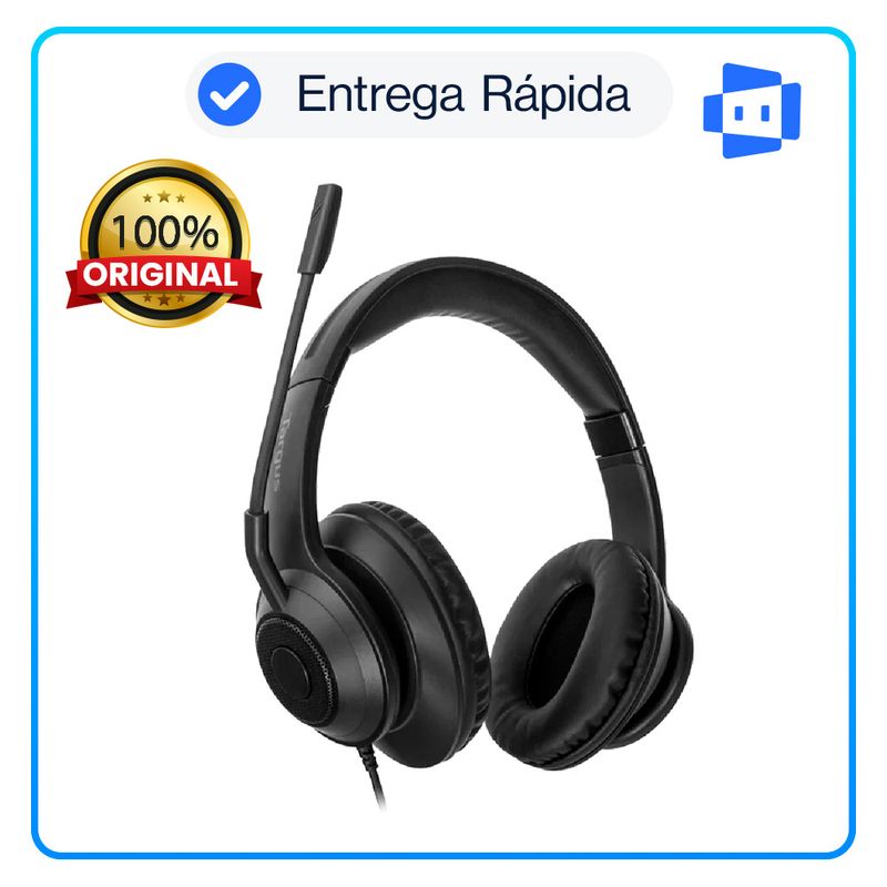 TARGUS - Audífono con micrófono Targus AEH102TT USB-A 40mm