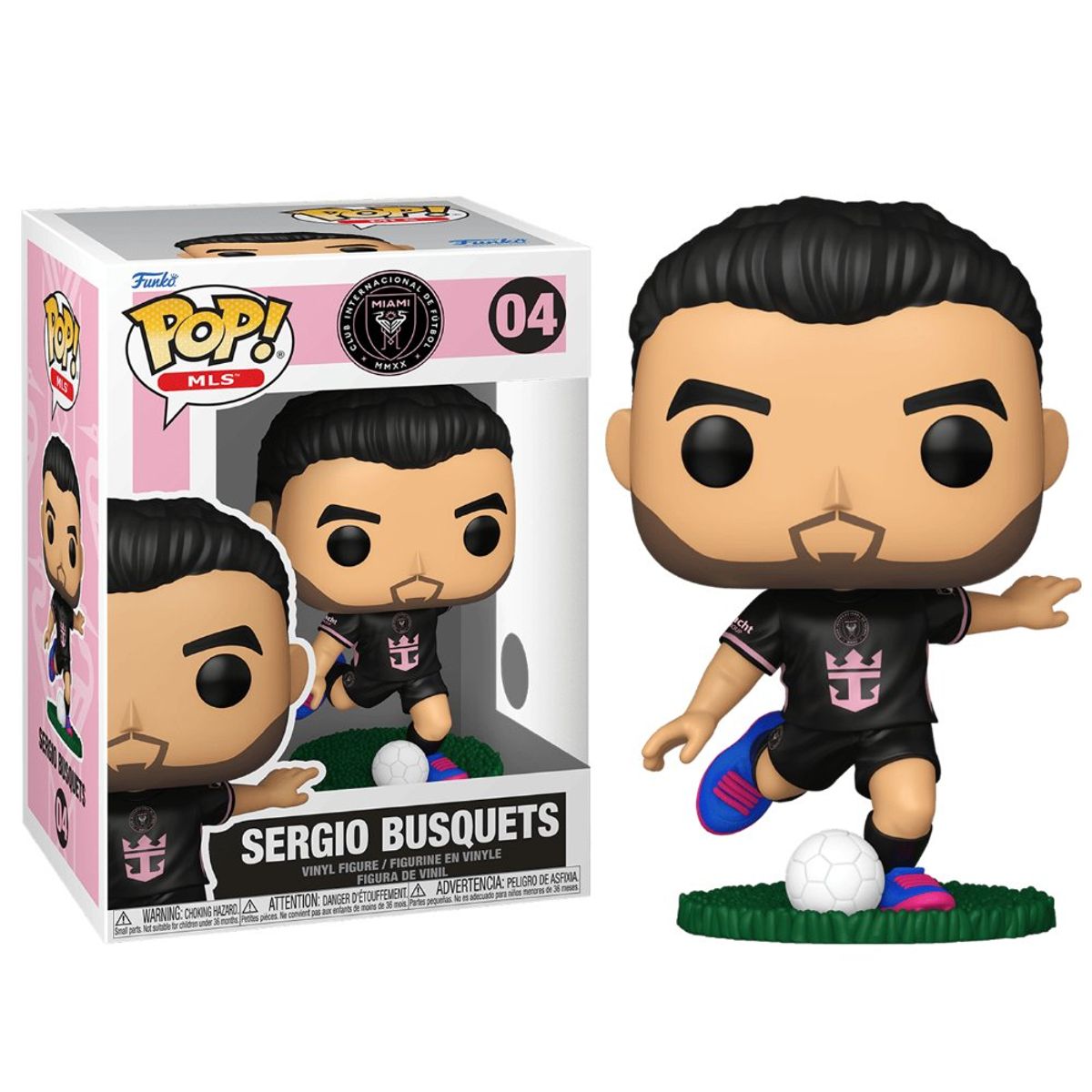 FUNKO - Funko Pop Inter Miami - Sergio Busquets - Futbol