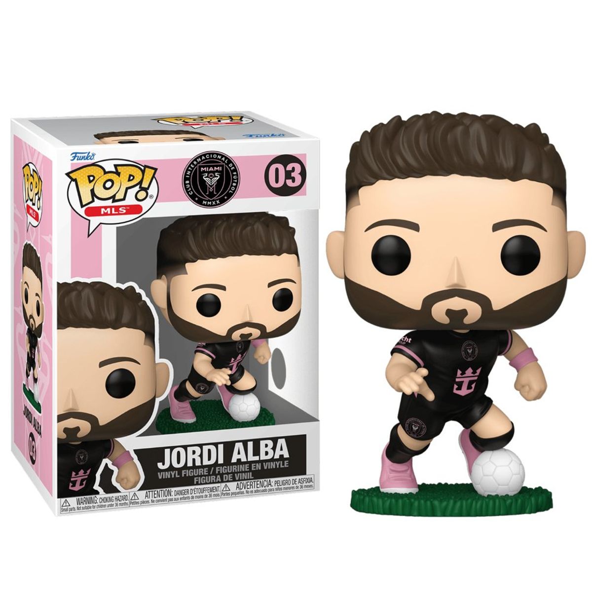 FUNKO - Funko Pop Inter Miami - Jordi Alba - Futbol