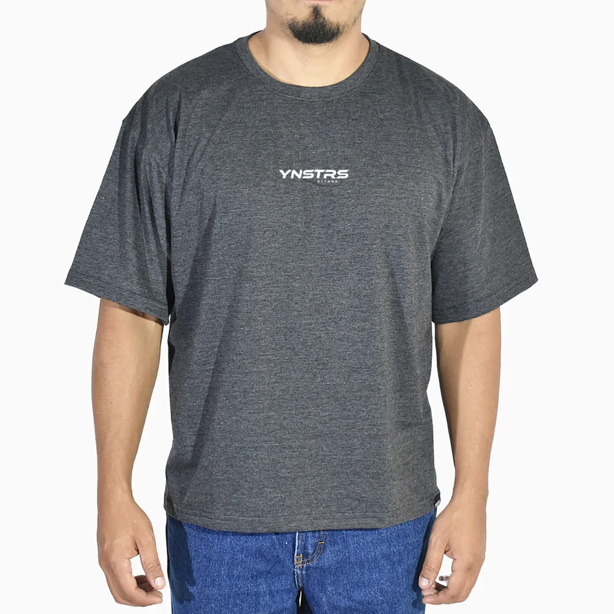 YONISTERS CLOTHING - Polo Oversize Algodón Plomo Oscuro DeLorean  Yonisters Clothing