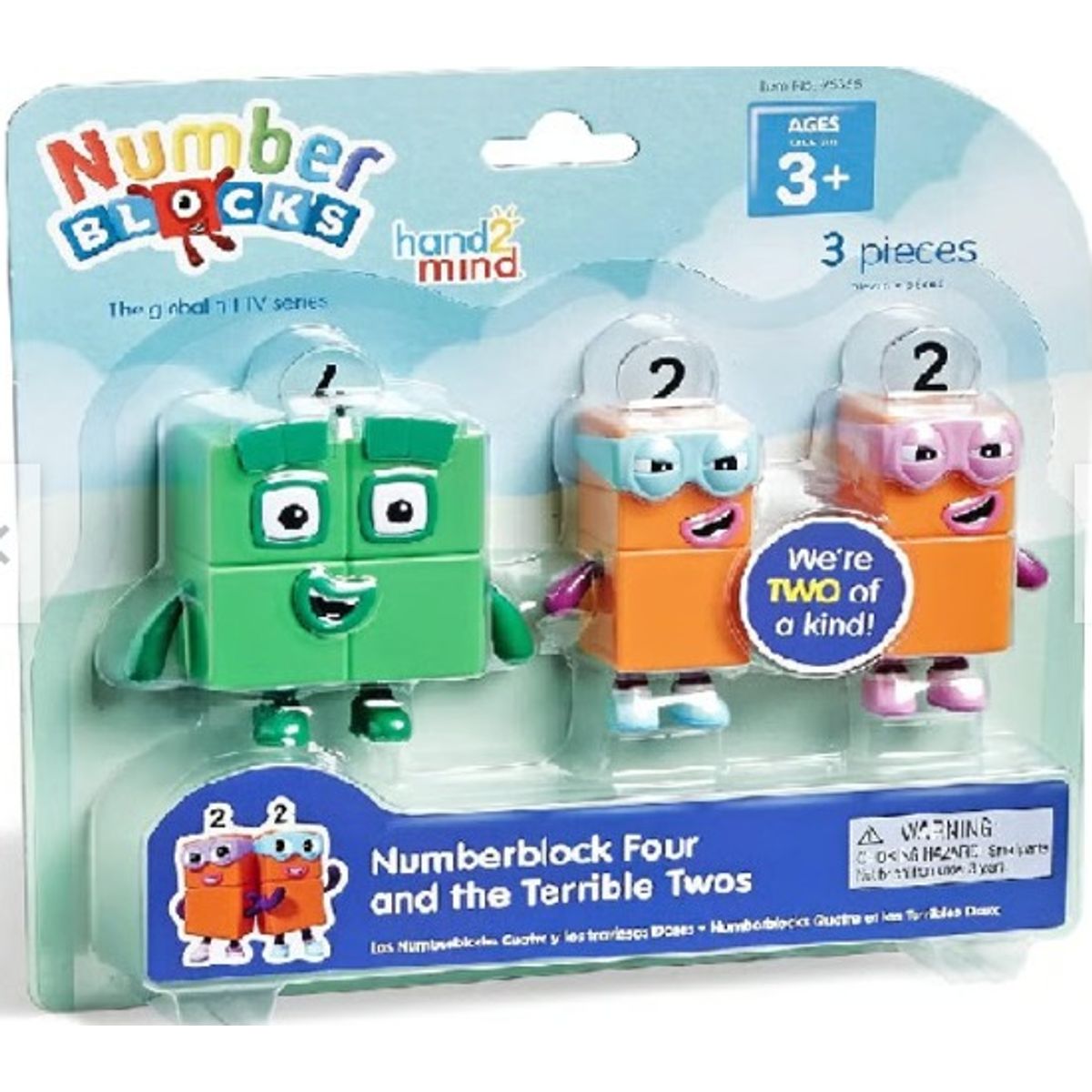 GENERICO - FIGURAS NUMBERBLOCKS CUATRO Y LOS TERRIBLES 2