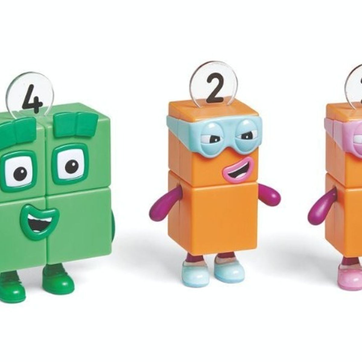 GENERICO - FIGURAS NUMBERBLOCKS CUATRO Y LOS TERRIBLES 2