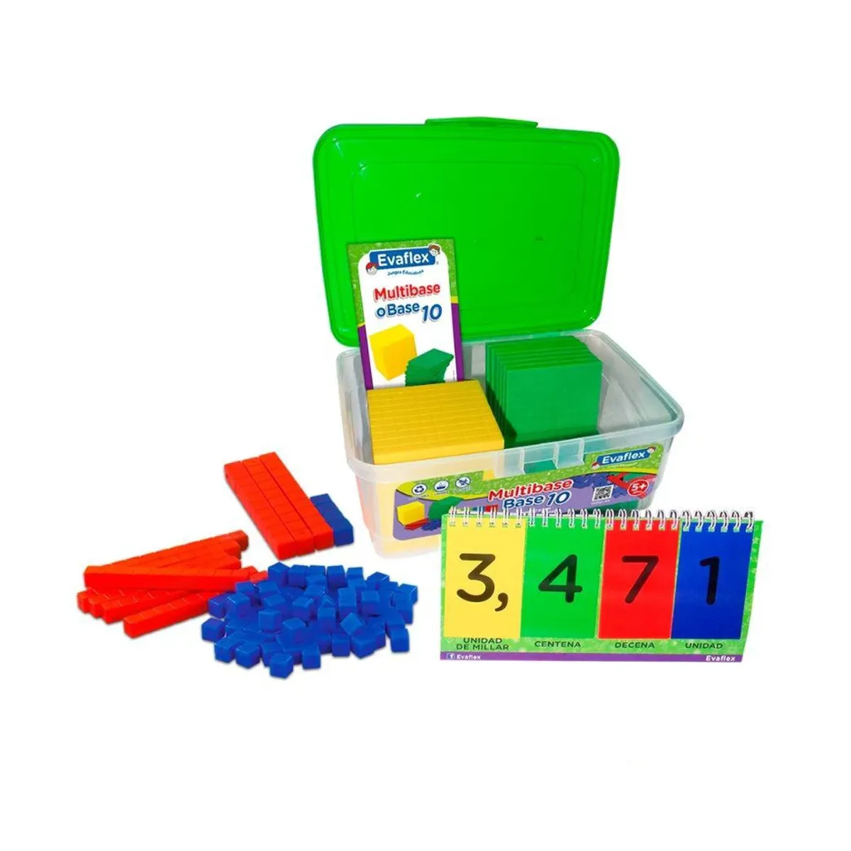 EVAFLEX - BASE 10 MULTIBASE POR 121 PIEZAS TAPERV EVAFLEX