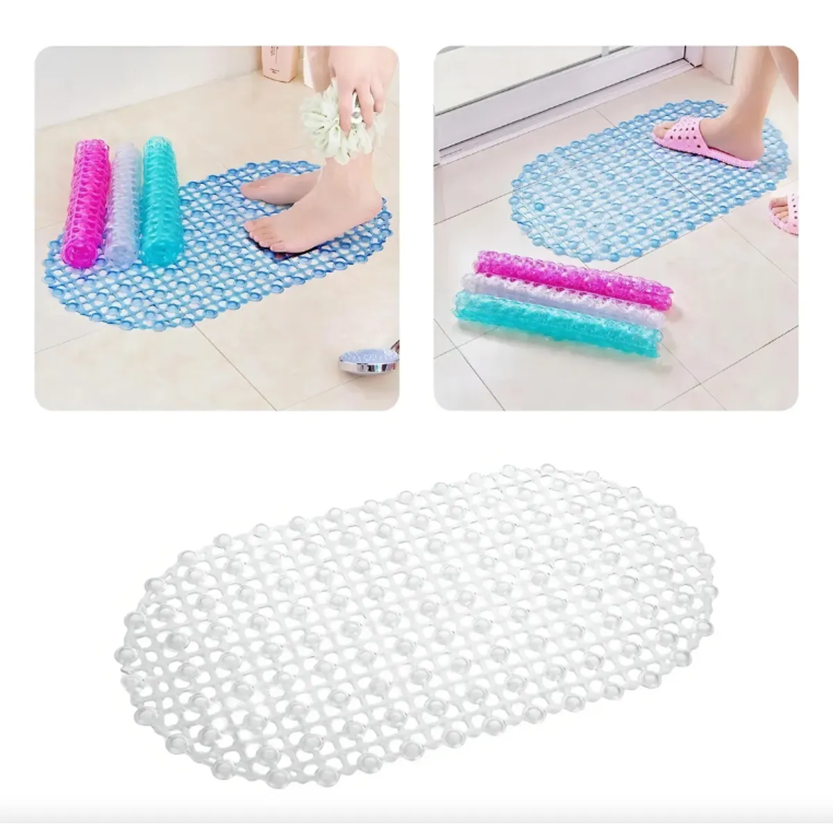 GENERICO - PISO GOMA DUCHA ANTIDESLIZANTE