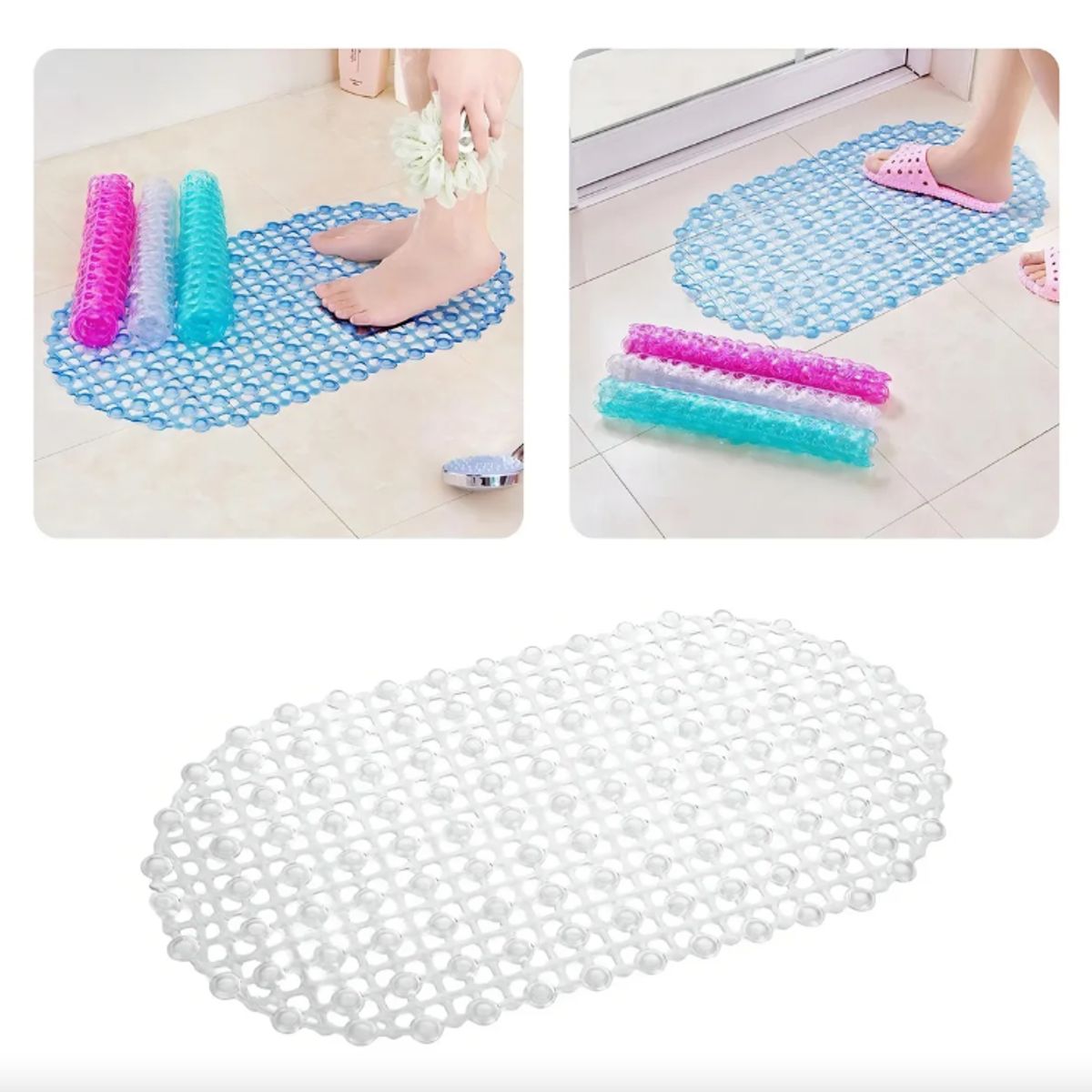 GENERICO - PISO GOMA DUCHA ANTIDESLIZANTE