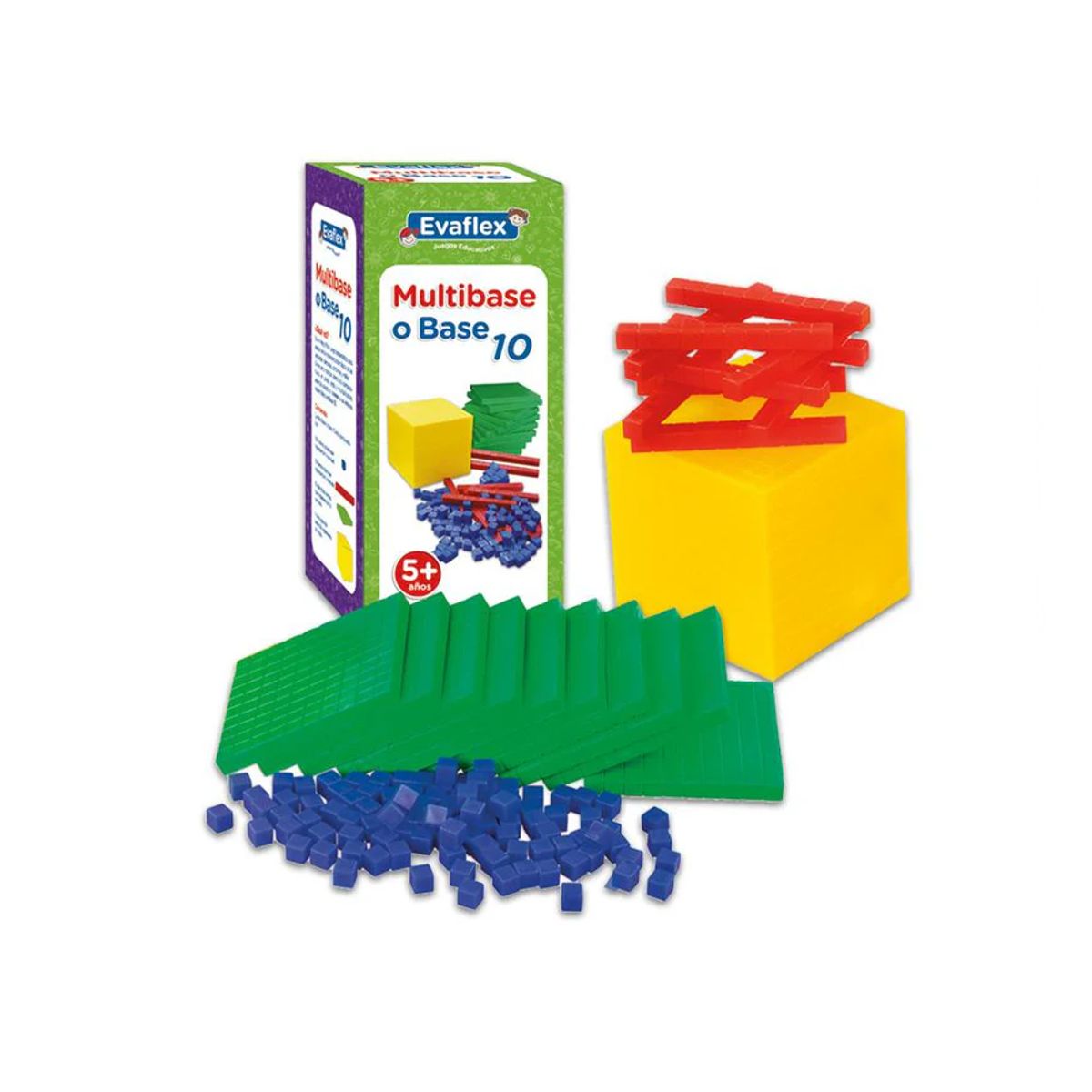 EVAFLEX - BASE 10 MULTIBASE POR 121 PIEZAS CAJA EVAFLEX