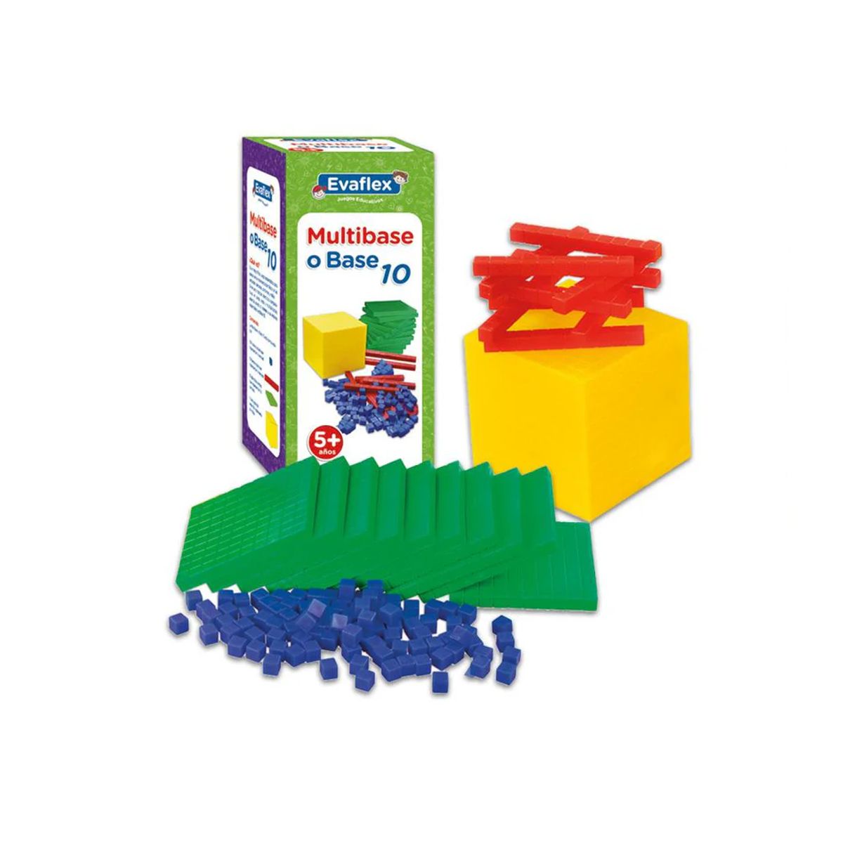 EVAFLEX - BASE 10 MULTIBASE POR 121 PIEZAS CAJA EVAFLEX