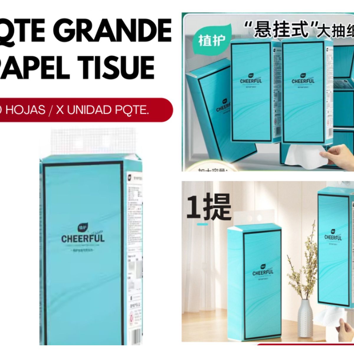 GENERICO - Papel tisue pqte grande