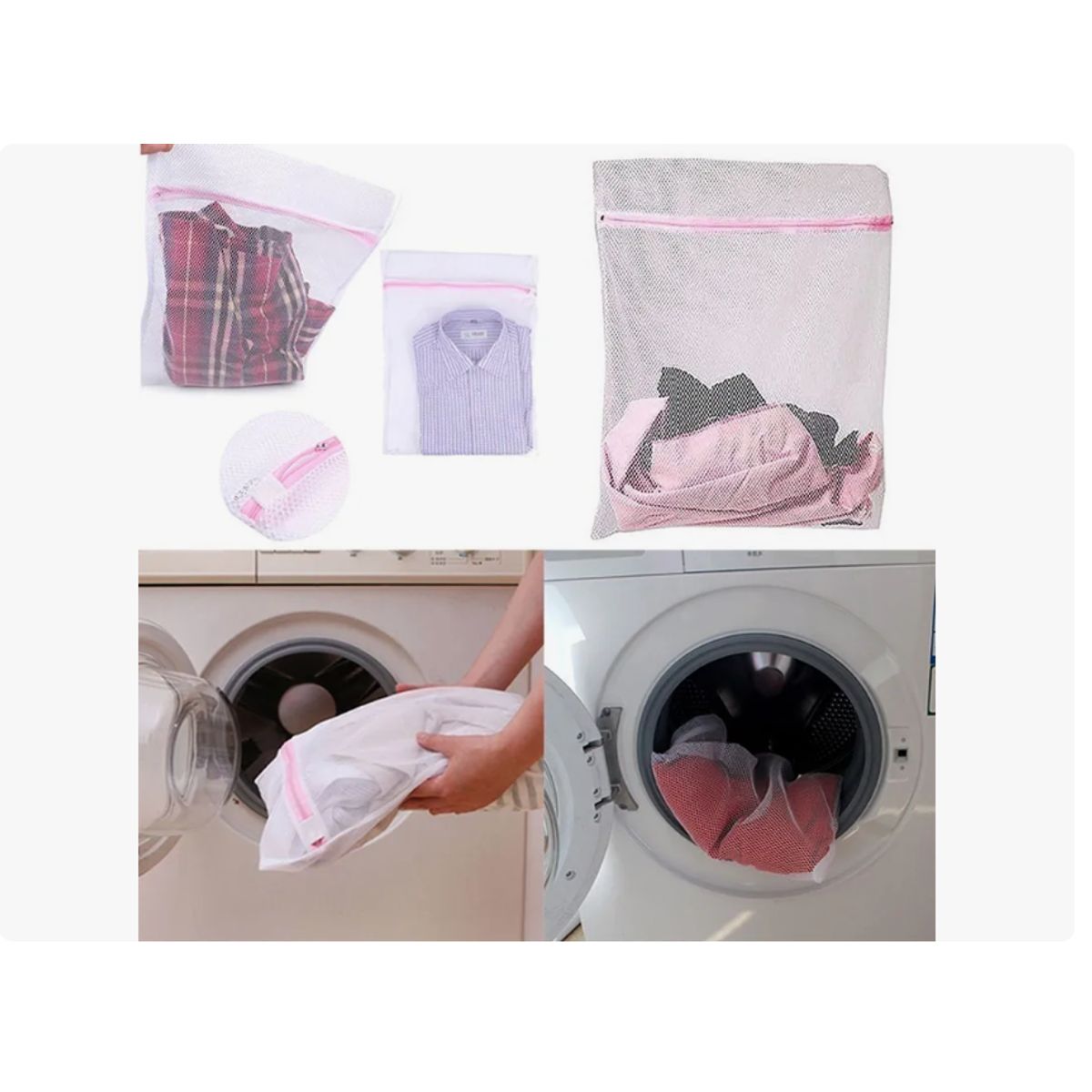 GENERICO - Malla protectora para lavadora