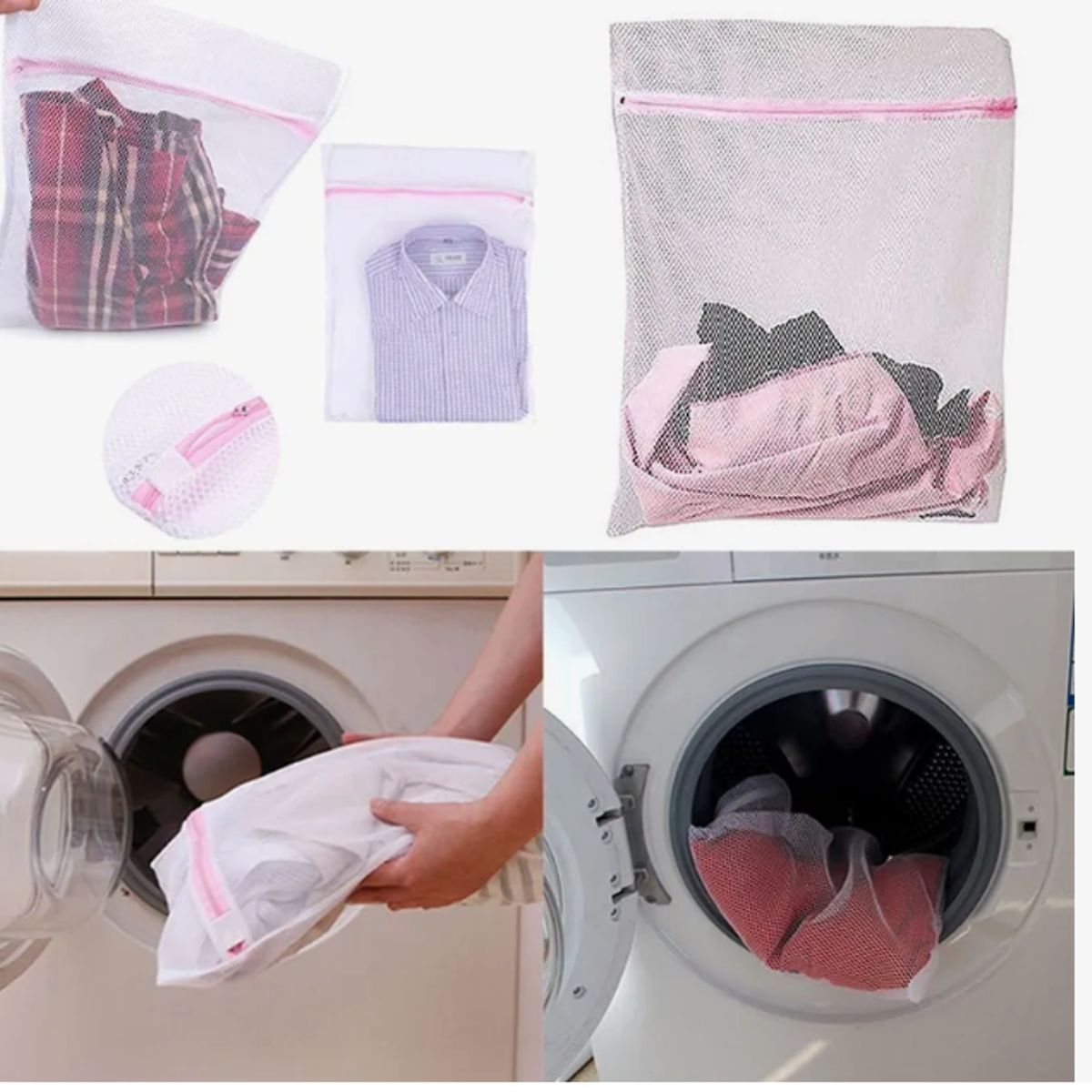 GENERICO - Malla protectora para lavadora