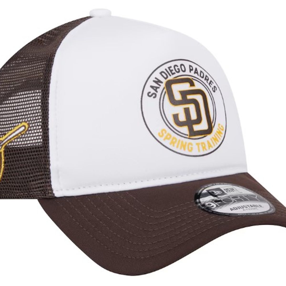 NEW ERA - San Diego Padres New Era Spring Training Circle Foam A-Frame 9FORTY Trucker
