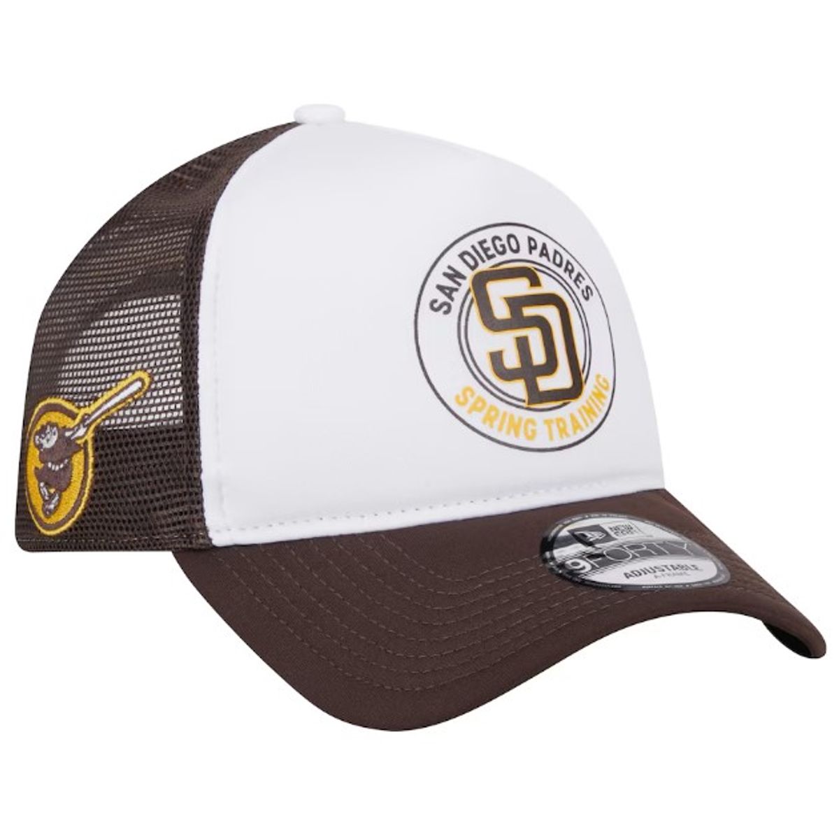 NEW ERA - San Diego Padres New Era Spring Training Circle Foam A-Frame 9FORTY Trucker