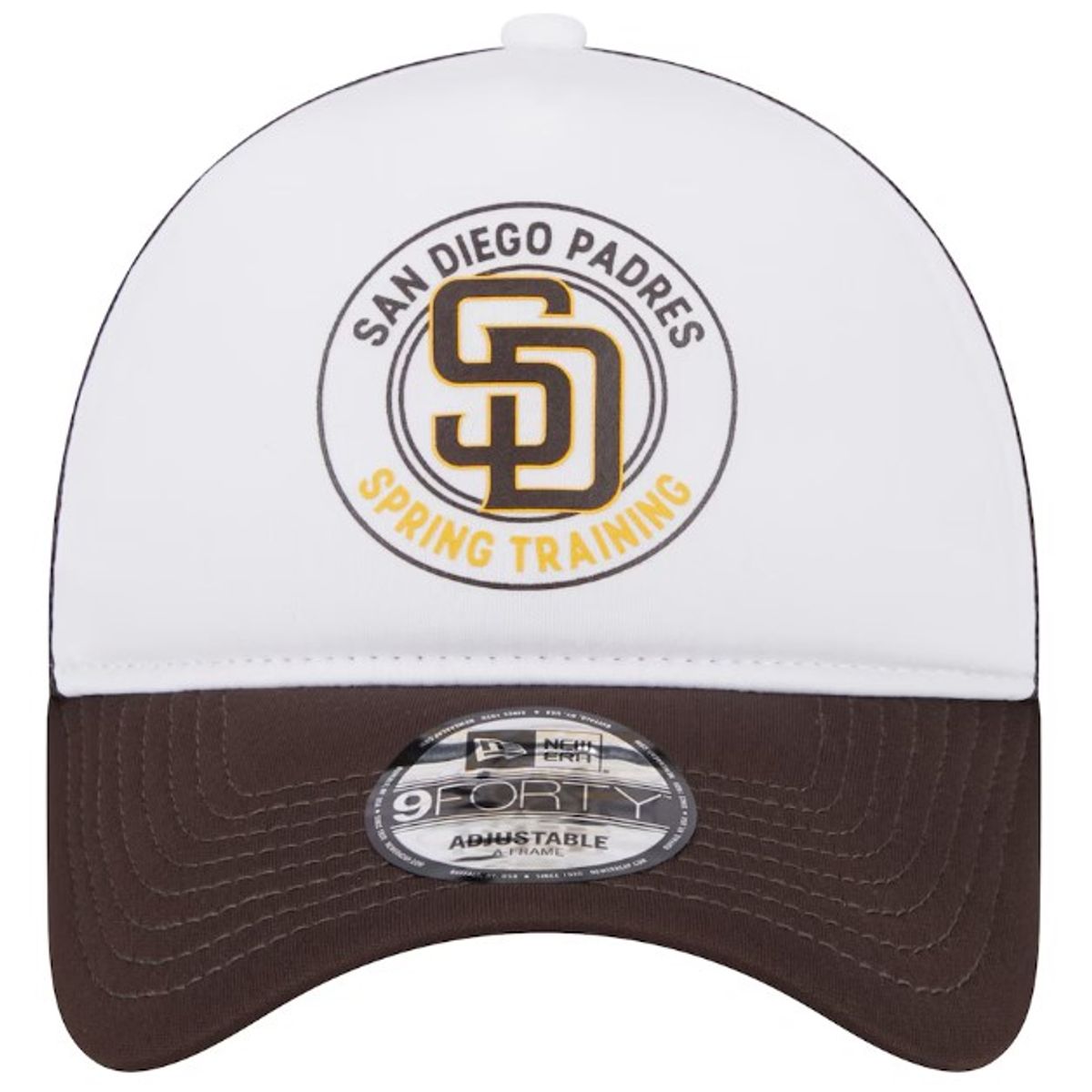 NEW ERA - San Diego Padres New Era Spring Training Circle Foam A-Frame 9FORTY Trucker