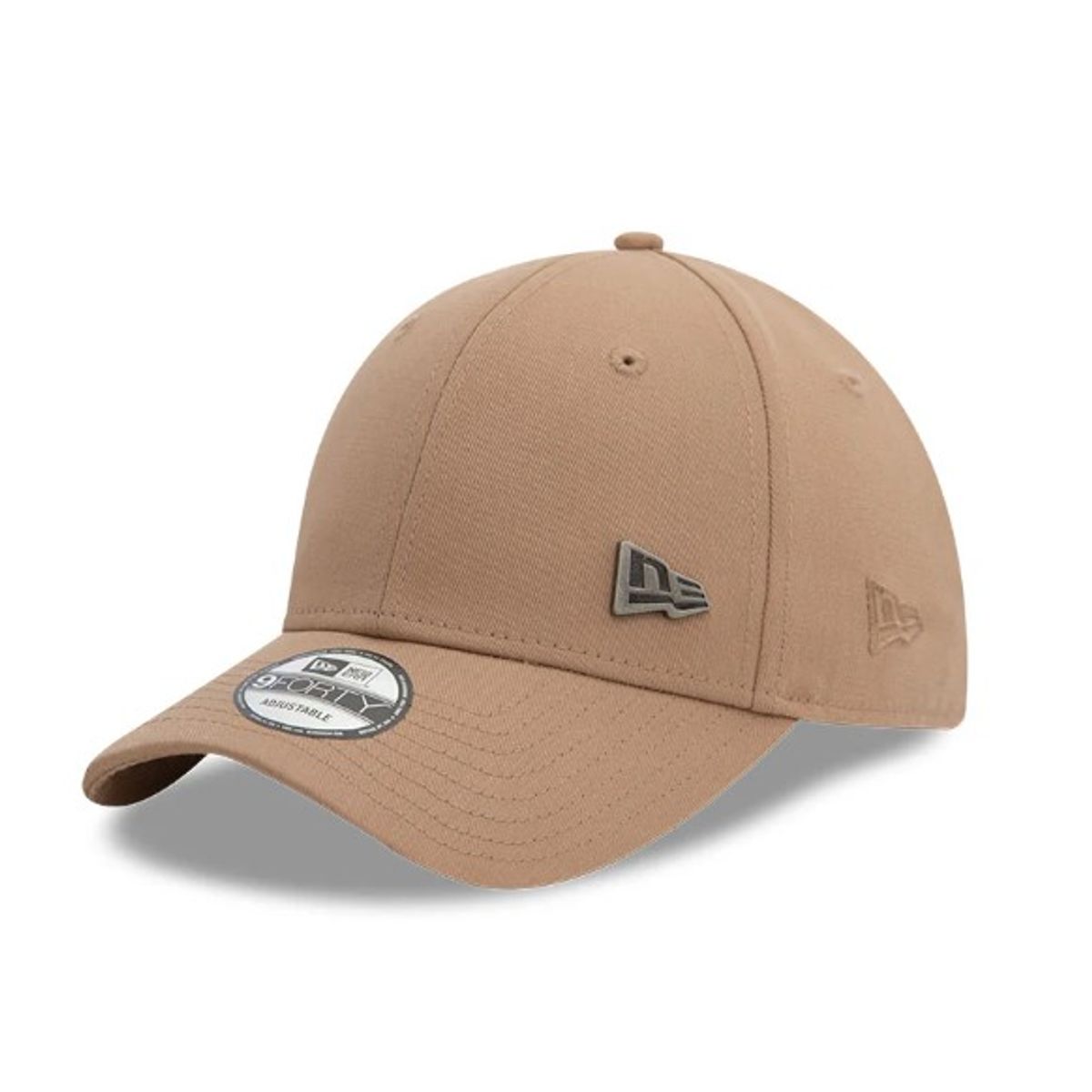 NEW ERA - Gorro New Era Flawless Mini Logo 9FORTY Strapback Med Beige