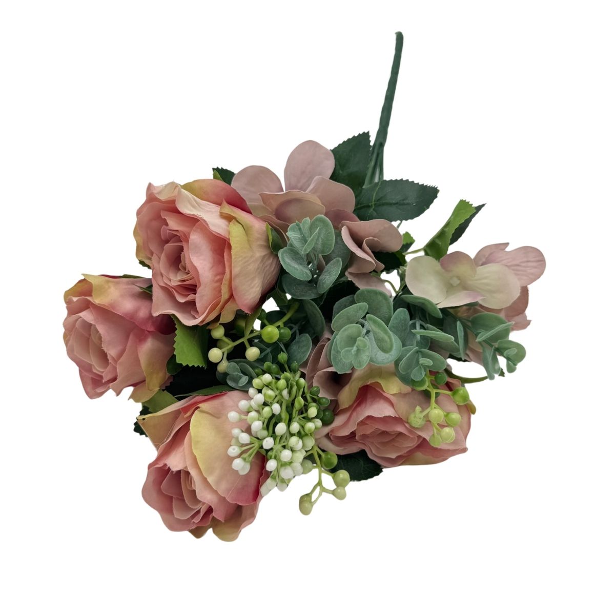FLORIPA - Bouquet De Rosas C Hortensia BG 409047E-ROS1 FLORIPASTORE