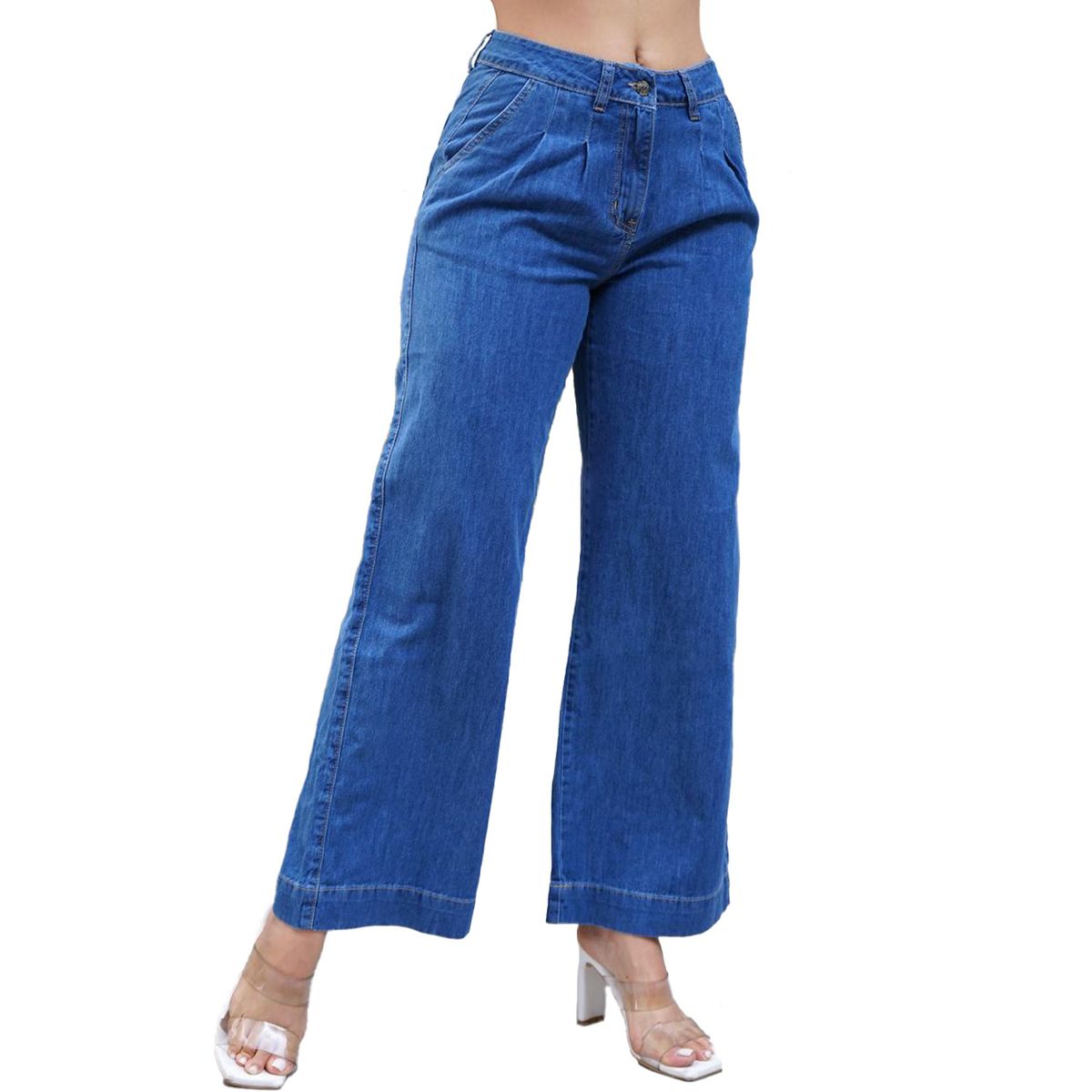 JAROLA - Pantalón Wide Leg Pinzas Jarola Martha