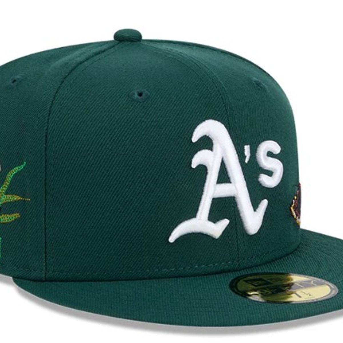 NEW ERA - Gorra 59Fifty MLB Oakland Athletics Felt X Mlb & Nfl Green