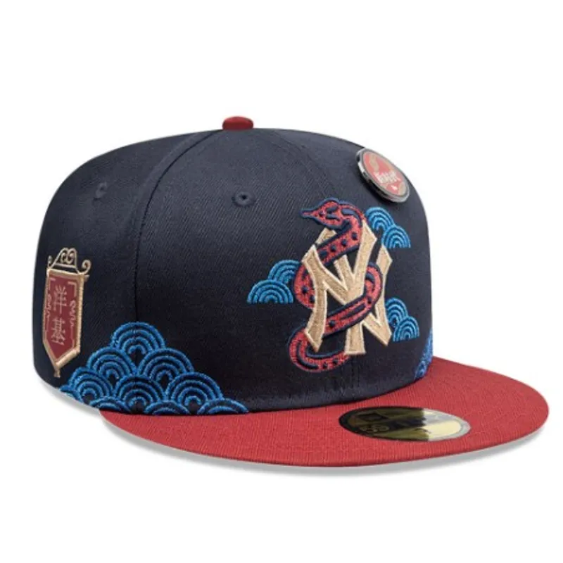 NEW ERA - Gorra 59Fifty New York Yankees Año Nuevo Chino Navy