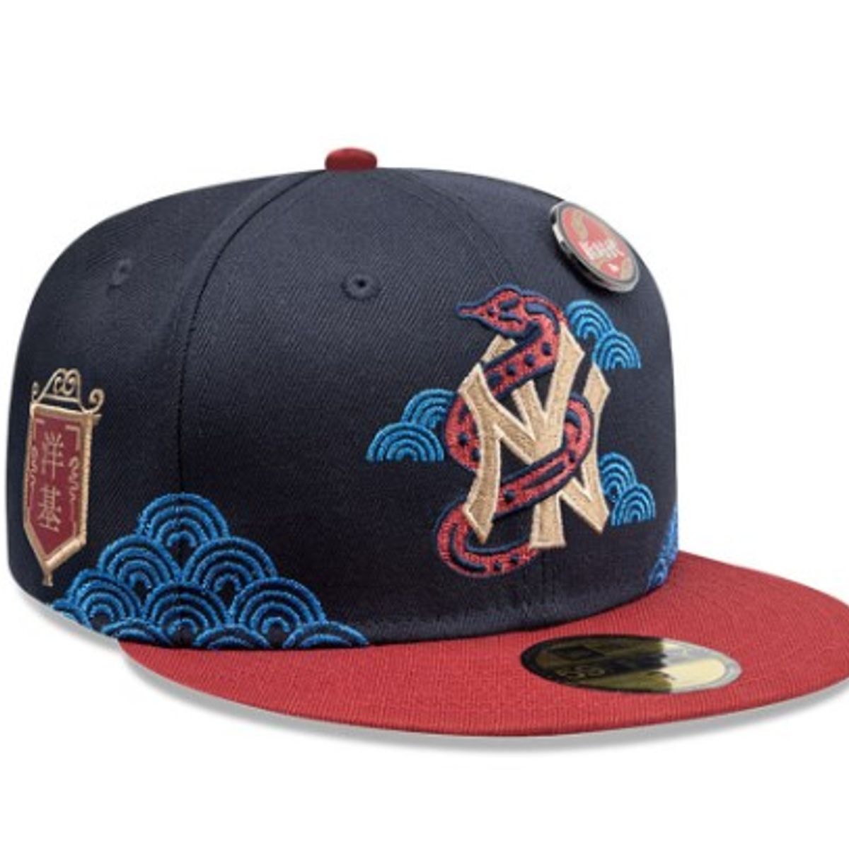 NEW ERA - Gorra 59Fifty New York Yankees Año Nuevo Chino Navy