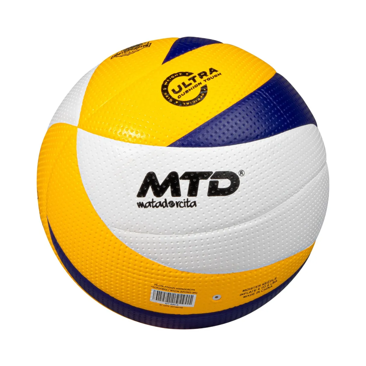 MTD - Pelota de Vóley MTD M5000 Microfibra Japonés MT-890 Blanco