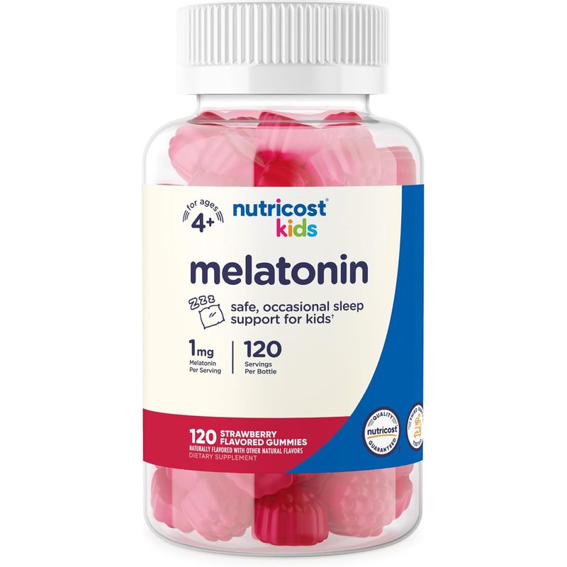 NUTRICOST - Nutricost Melatonina en gomitas para Niños Melatonin Gummies