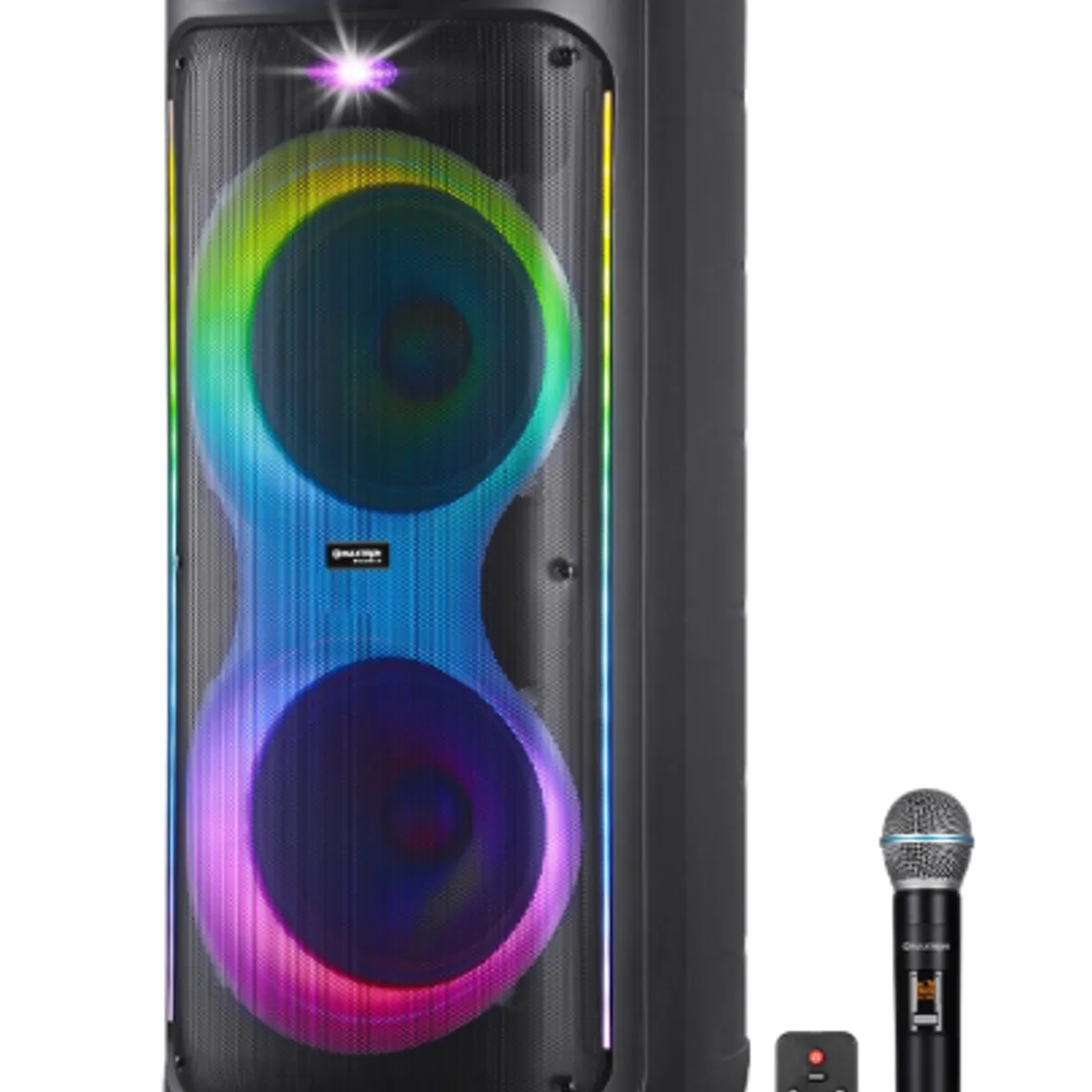 MAXTRON - Parlante Torre BRAVATTO 8  MX805 TWS DSP RGB BT MIC FM MAXTRON