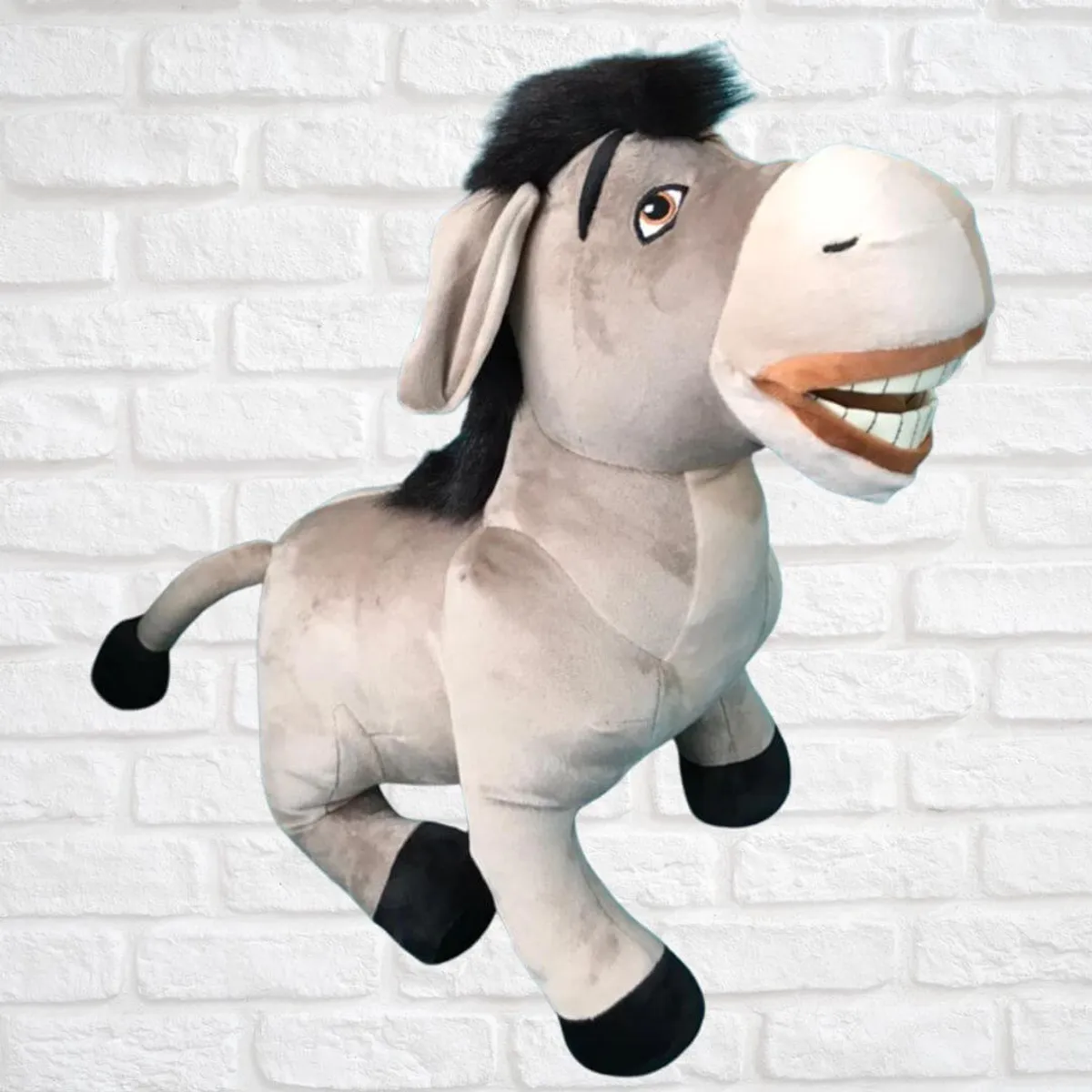 GENERICO - Peluche Burro de Shrek Importado - Mide 36 cm largo