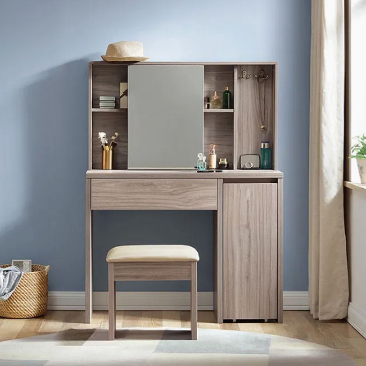 VENTITAS HOME - Tocador Vertele Ventitas Home Color Ceniza