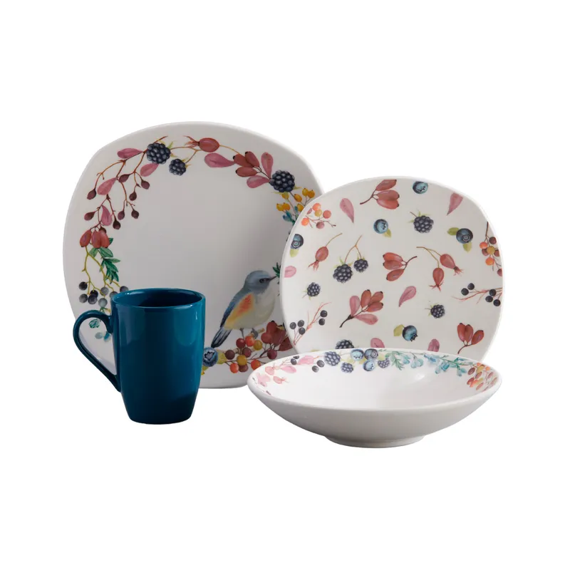 CORONA - Juego de Vajilla Corona Evry 16 piezas