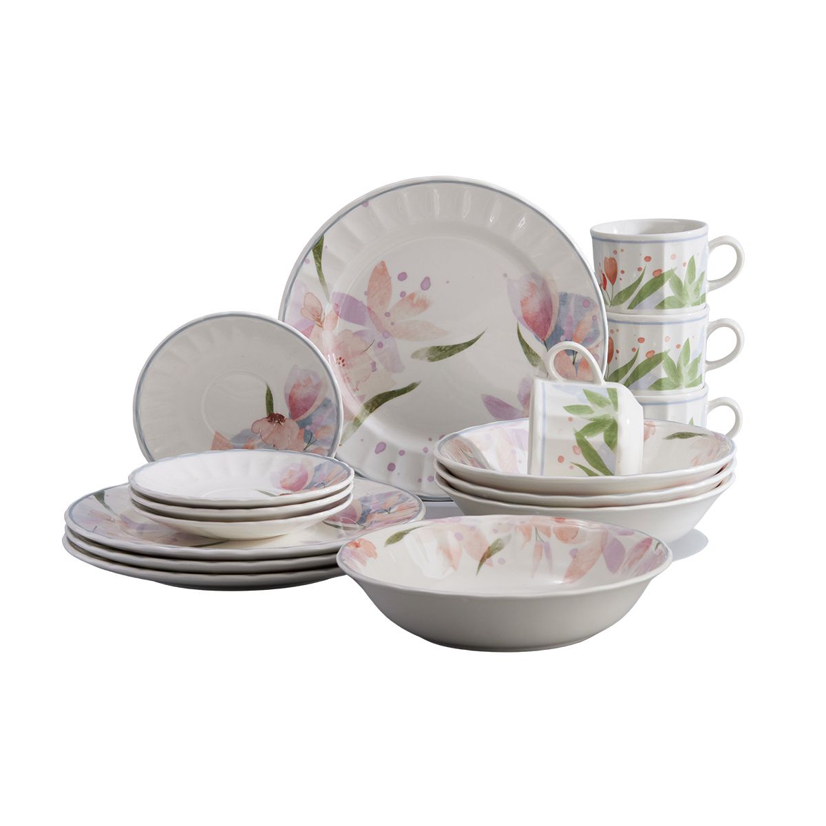 CORONA - Juego de Vajilla Corona Arles 16 piezas