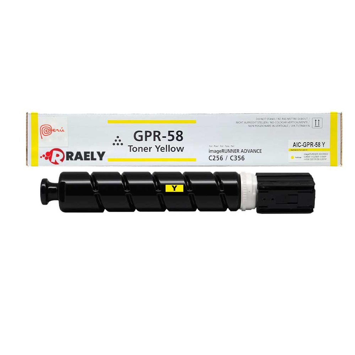 GENERICO - Toner Compatible Raely GPR-58 Yellow Para Canon