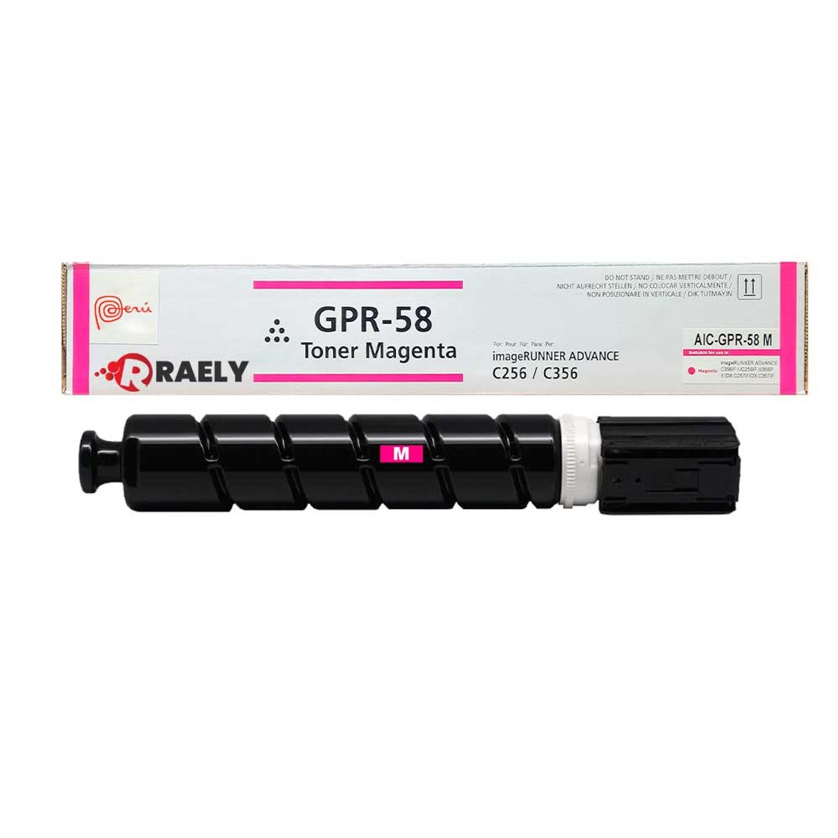 GENERICO - Toner Compatible Raely GPR-58 Magenta Para Canon