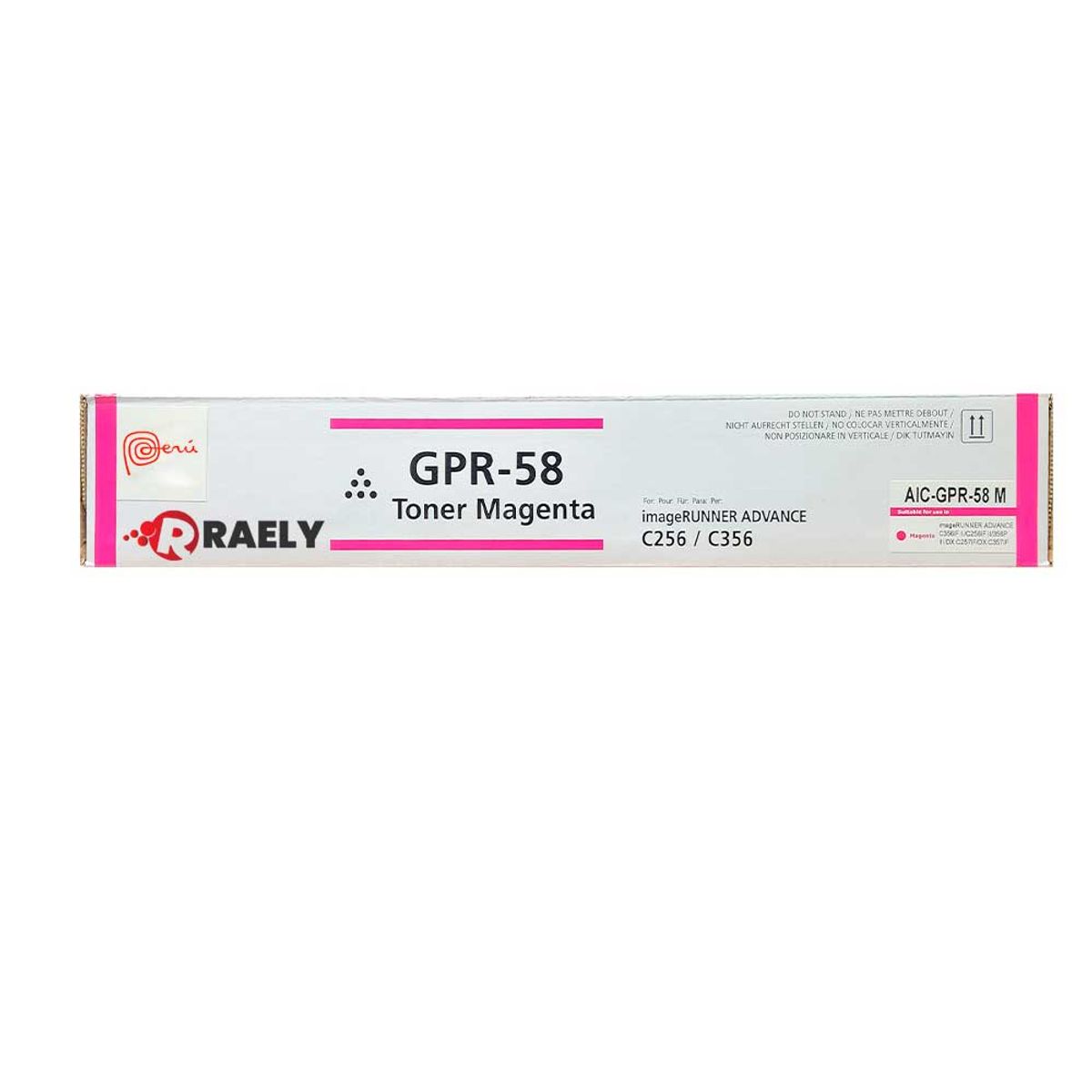 GENERICO - Toner Compatible Raely GPR-58 Magenta Para Canon