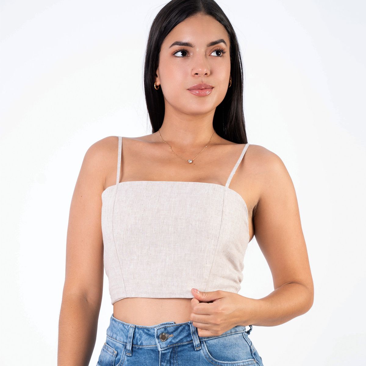 JAROLA - Top Lino Mujer Jarola Gia