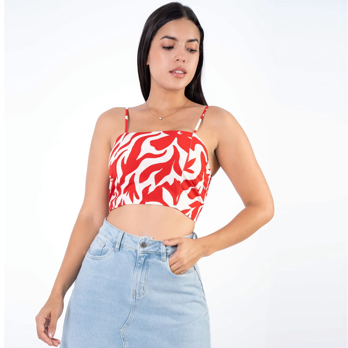 JAROLA - Top Seda Estampado Jarola Gia