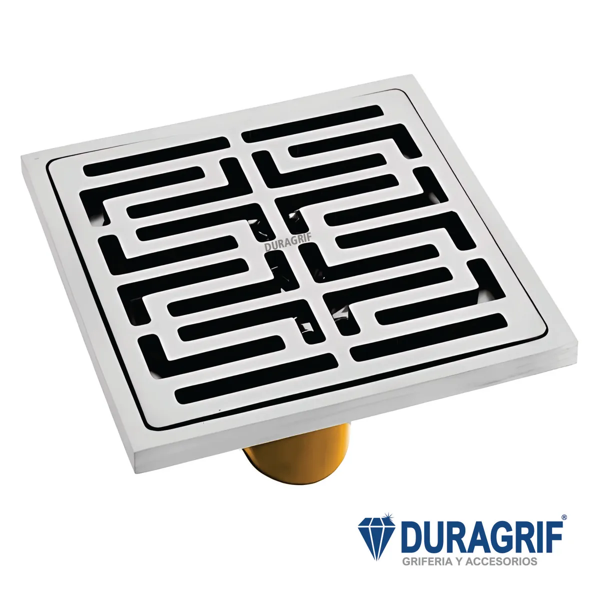 DURAGRIF - SUMIDERO CROMADO 4 ANTIOLOR FL640