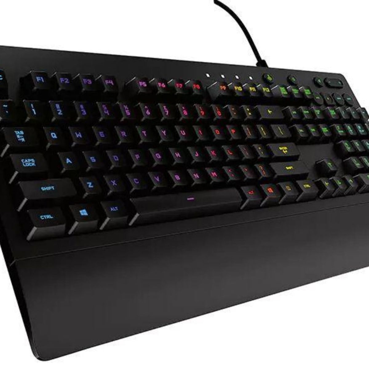 LOGITECH - Teclado Logitech g213 Gamer - luz led rgb - negro
