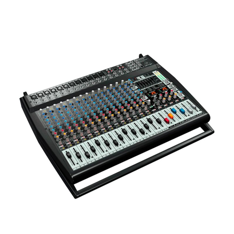 BEHRINGER - Mezcladora Behringer de 1600w 20 canales Amplificada