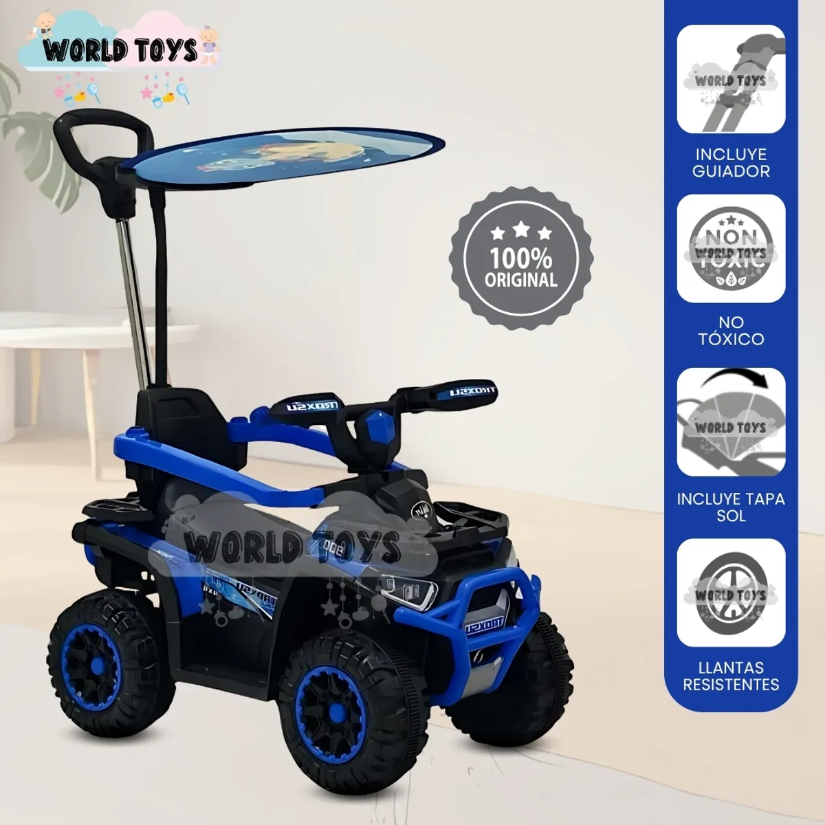 JEEP - Correpasillo Guiador Buggy «TERRA PLUS» Blue
