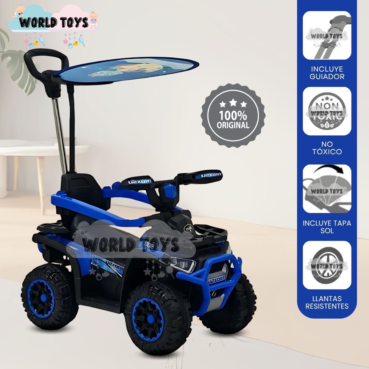 JEEP - Correpasillo Guiador Buggy «TERRA PLUS» Blue