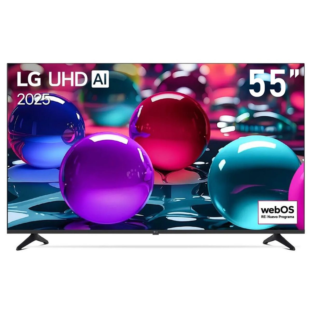 LG - Televisor LG 55” UHD 4K Smart AI ThinQ 55UA7300PSB 2025