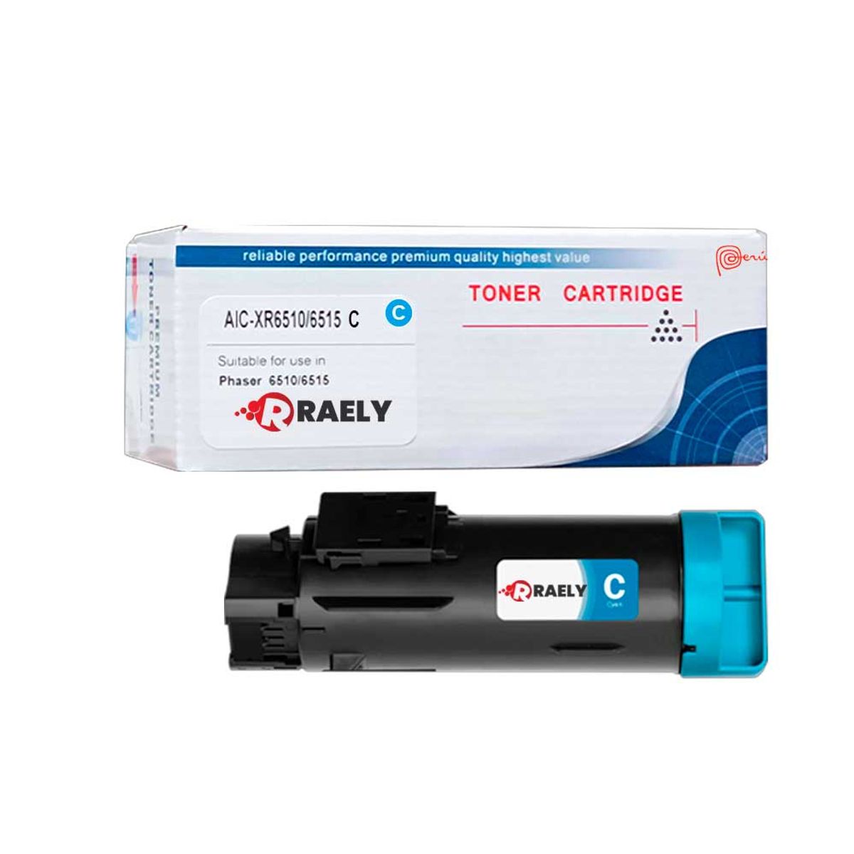 GENERICO - Toner  raely generico Compatible Xerox 6510 (106R03481) – Cyan