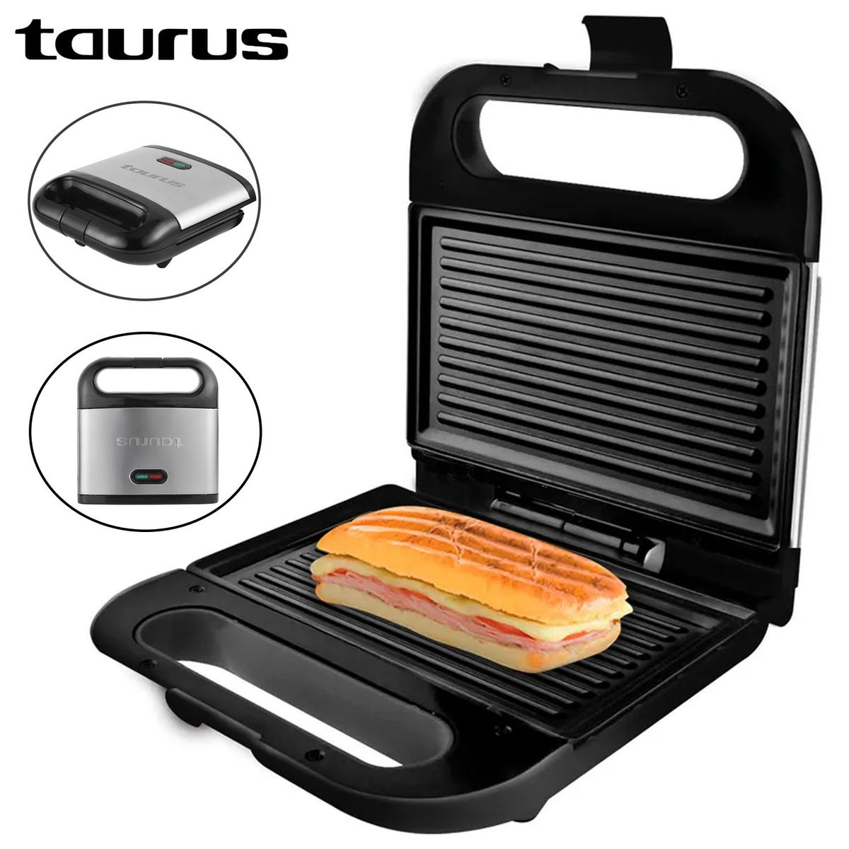 TAURUS - Sandwichera Mod Mysandwich Grill II
