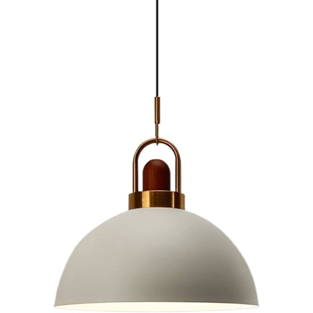 GENERICO - Lámpara Colgante Campana White Led