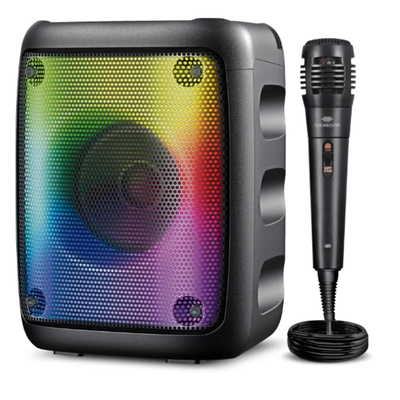 EVERSOUND - Parlante Portatil DYNAMIC 3 EV5003 RGB BT MIC FM  EVERSOUND