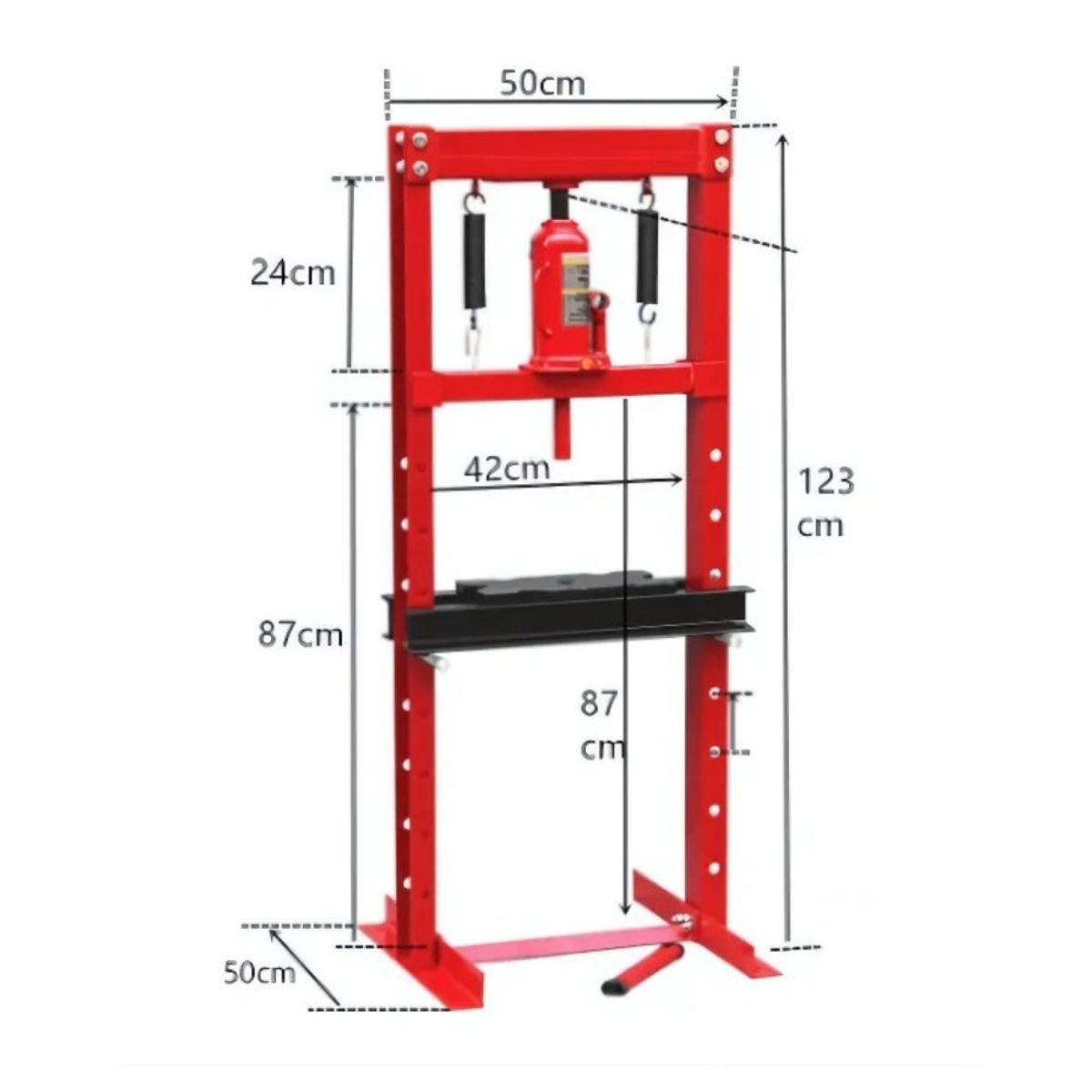 SAFARI - Prensa Hidráulica de 12 Toneladas Safari