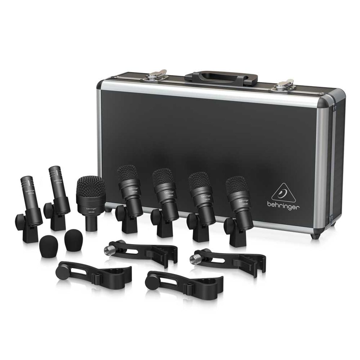BEHRINGER - Set de 7 Microfonos Profesional P/Bateria-BC1200 Behringer
