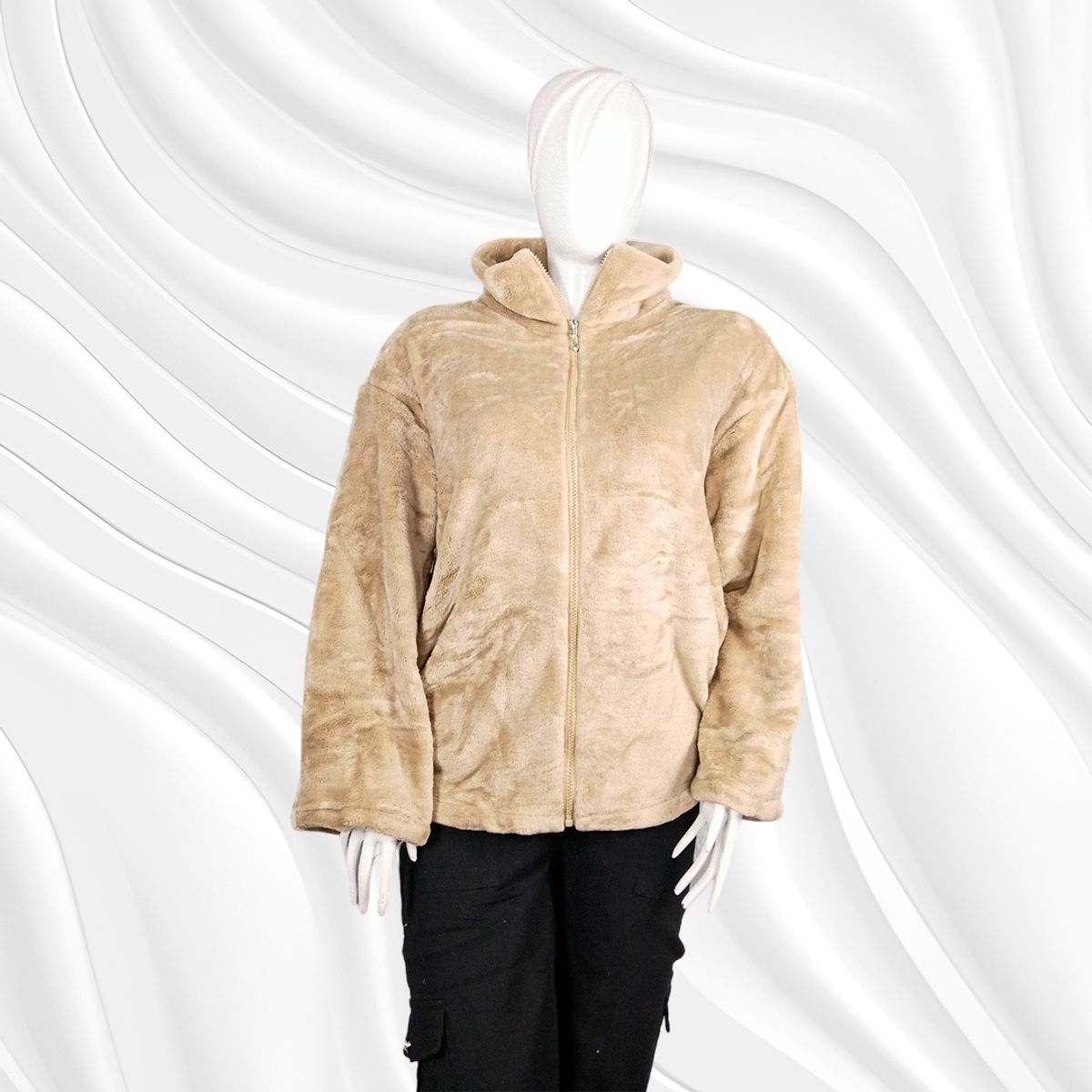 GENERICO - CASACA AFELPADA PARA DAMA