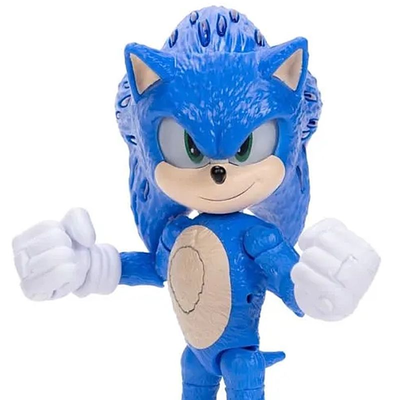 SONIC - Figura Sonic the Movie Hedgehog 3 Jakks Pacific con Luces