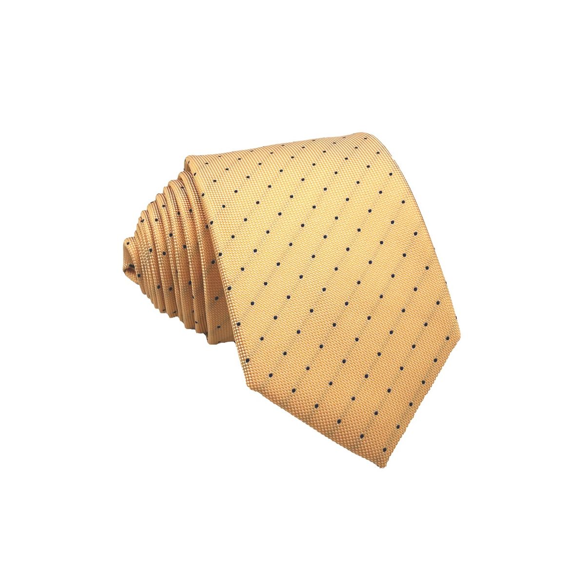 CHRISTIAN ARMAND - Corbata con Puntos Dorado Cálido Formal Slim Fit  Christian Armand